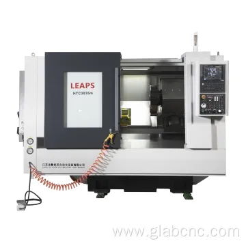 Heavy-Duty Horizontal CNC Lathe with Advanced Control Features